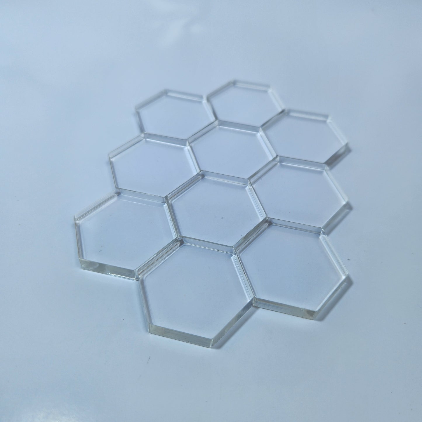 Hexagon Acrylic Stands 1.5"